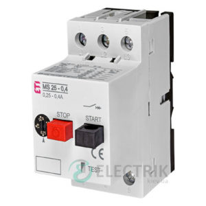 Автоматический выключатель защиты двигателя MS25-0,4 4600030 ETI