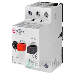 Автоматический выключатель защиты двигателя MS25-16 4600110 ETI