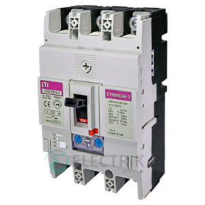 Автоматический выключатель EB2S 250/3LА 200А (16кА) 3p ETI 4671887