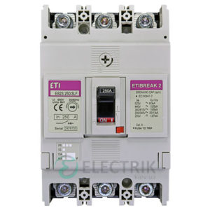 Автоматический выключатель EB2S 250/3LF 250А (16кА) 3p ETI 4671813