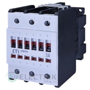Контактор CEM 105.00 400V/AC 105A 55kW AC3, ETI (Словения)
