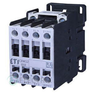 Контактор CEM 12.01 400V/AC 12A 5,5kW AC3, ETI (Словения)