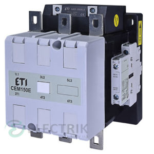 Контактор CEM 150Е.22 250V/AC/DC 150A 75kW AC3, ETI (Словения)