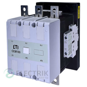 Контактор CEM 180.22 400V/AC 180A 90kW AC3, ETI (Словения)