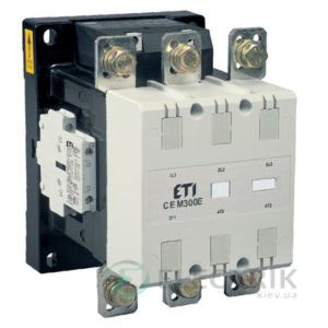 Контактор CEM 300Е.22 415V/AC/DC 300A 160kW AC3, ETI (Словения)