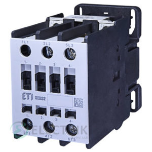 Контактор CEM 32.00 110V/AC 32A 15kW AC3, ETI (Словения)