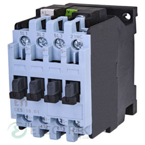 Контактор CES 18.01 230V/AC 18A 7,5kW AC3, ETI (Словения)