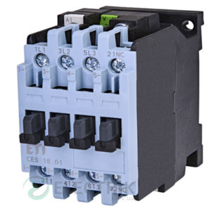 Контактор CES 18.01 24V/AC 18A 7,5kW AC3, ETI (Словения)