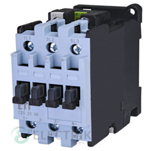 Контактор CES 25.00 230V/AC 25A 11kW AC3, ETI (Словения)