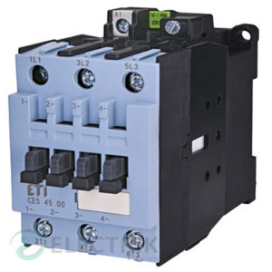 Контактор CES 45.00 230V/AC 45A 22kW AC3, ETI (Словения)
