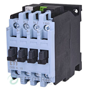 Контактор CES 6.10 24V/AC 6A 2,2kW AC3, ETI (Словения)