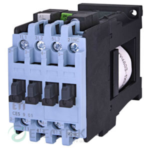 Контактор CES 9.01 24V/DC 9A 4kW AC3, ETI (Словения)