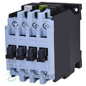 Контактор CES 9.10 400V/AC 9A 4kW AC3, ETI (Словения)