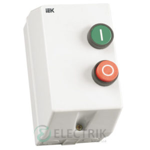 Контактор КМИ11260 в оболочке 12 А 220 В/AC3 IP54 1НО, IEK