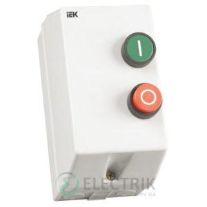 Контактор КМИ11860 в оболочке с индикацией 18 А 230 В/AC3 IP54 1НО, IEK