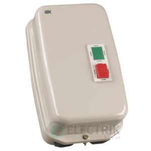 Контактор КМИ46562 в оболочке с индикацией 65 А 230 В/AC3 IP54 1НО+1НЗ, IEK