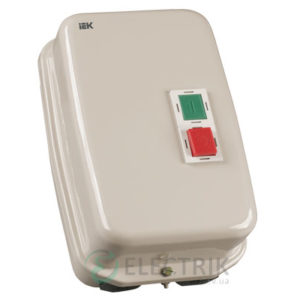 Контактор КМИ46562 в оболочке 65 А 220 В/AC3 IP54 1НО+1НЗ, IEK