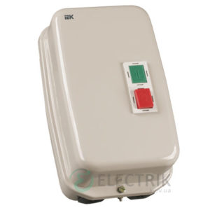 Контактор КМИ48062 в оболочке 80 А 220 В/AC3 IP54 1НО+1НЗ, IEK