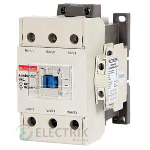 Контактор e.industrial.ukc.65.220, 65А, 220В, 3P, 1no+1nc