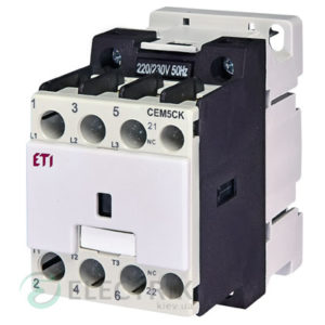 Контактор конденсаторный CEM 5CK.01 5кВАр 400-440V, ETI (Словения)