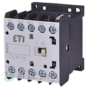 Контактор миниатюрный CEC 07.10 24V/DC 7A 3kW AC3, ETI (Словения)