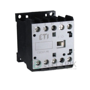 Контактор миниатюрный CEC 12.01 48V/AC 12A 5,5kW AC3, ETI (Словения)