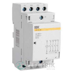 Контактор модульный КМ40-40, IEK MKK20-40-40