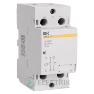 Контактор модульный КМ63-20, IEK MKK10-63-20