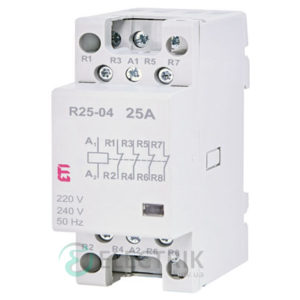 Контактор модульный R 25-04 25A 230V AC 4NC, ETI (Словения) 2462350