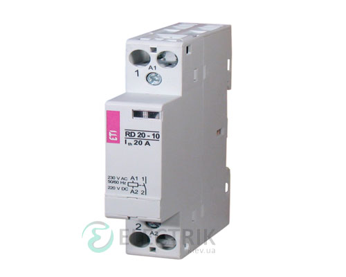 Контактор модульный импульсный RBS 432-31 32A 230V AC 3NO+1NC, ETI (Словения) 2464135
