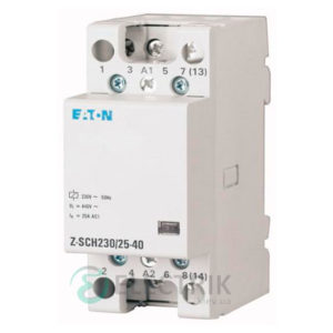 Модульный контактор 230В, 25А, 2НО+2НЗ EATON Z-SCH230/25-22 248849