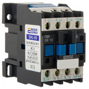 Контактор ПМ 1-09-10 F7 9A 110B/AC 1НО АСКО-УКРЕМ
