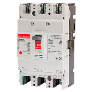 Силовой автоматический выключатель e.industrial.ukm.250S.100, 3р, 100А 30кА, E.NEXT