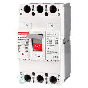 Силовой автоматический выключатель e.industrial.ukm.400S.400, 3P 400А 45кА, E.NEXT
