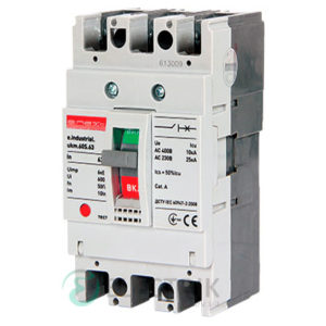 Силовой автоматический выключатель e.industrial.ukm.60S.16, 3P 16А 10кА, E.NEXT