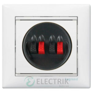 Аудиорозетка двойная Legrand Valena 774424 (белая)