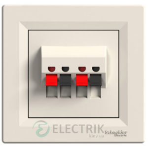 Аудиорозетка крем, Asfora EPH5700123