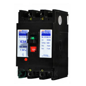 Автоматический выключатель ВА-2004N/63 3р 63А АСКО-УКРЕМ