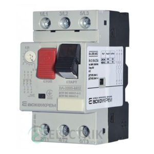 Автоматический выключатель защиты двигателя ВА-2005 М02 0,16-0,25А, АСКО-УКРЕМ