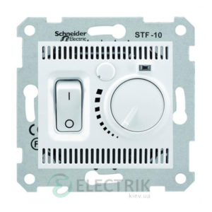 Термостат комнатный, белый, Sedna SDN6000121