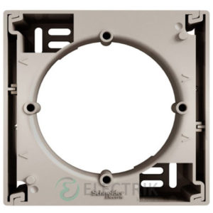 Коробка для наружного монтажа 1-постовая бронза, Asfora EPH6100169