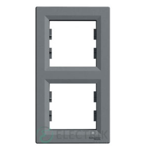 Рамка 2-постовая, вертикальная сталь, Asfora EPH5810262