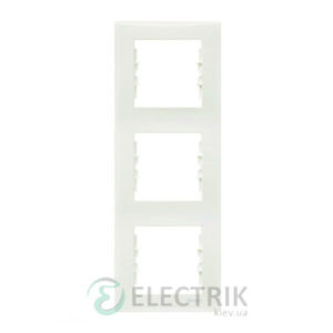 Рамка 3-постовая вертикальная, слоновая кость, Sedna SDN5801323