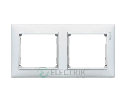 Рамка двухпостовая Legrand Valena 774452 (белая)