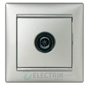 Розетка TV оконечная Legrand Valena 770130 (алюминий)