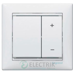 Светорегулятор кнопочный Legrand Valena 40-600Вт 770074 (белый)