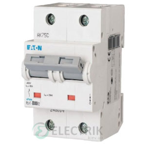 Автоматический выключатель EATON PLHT-C80/2