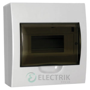 Бокс ЩРН-П-8 модулей навесной пластик IP41 LIGHT IEK