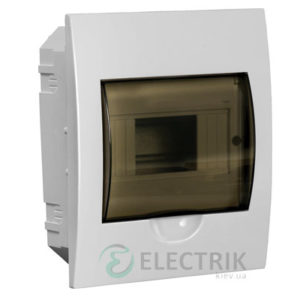 Бокс ЩРВ-П-6 модулей встраиваемый пластик IP41 LIGHT IEK