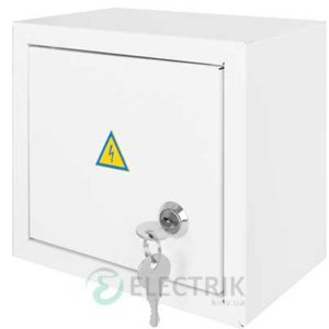 Корпус e.mbox.stand.n.06.z металлический, под 6 мод., навесной, с замком (s0100019)